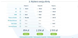 pzu oc ac wyliczenie