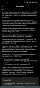 Informacja o agregacji pasm LTE w Orange na Kartę