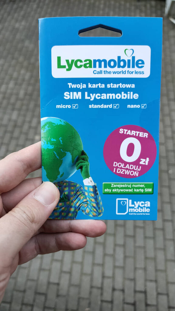 starter Lycamobile