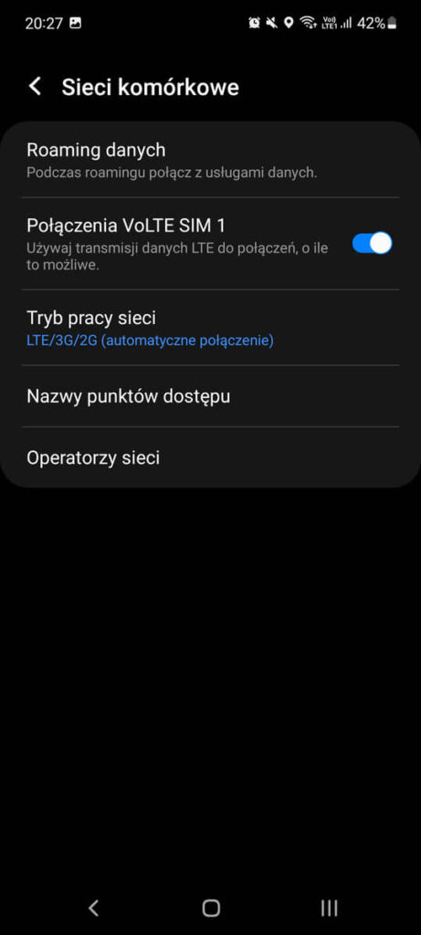 Konfiguracja MMS Orange w telefonach z Androidem