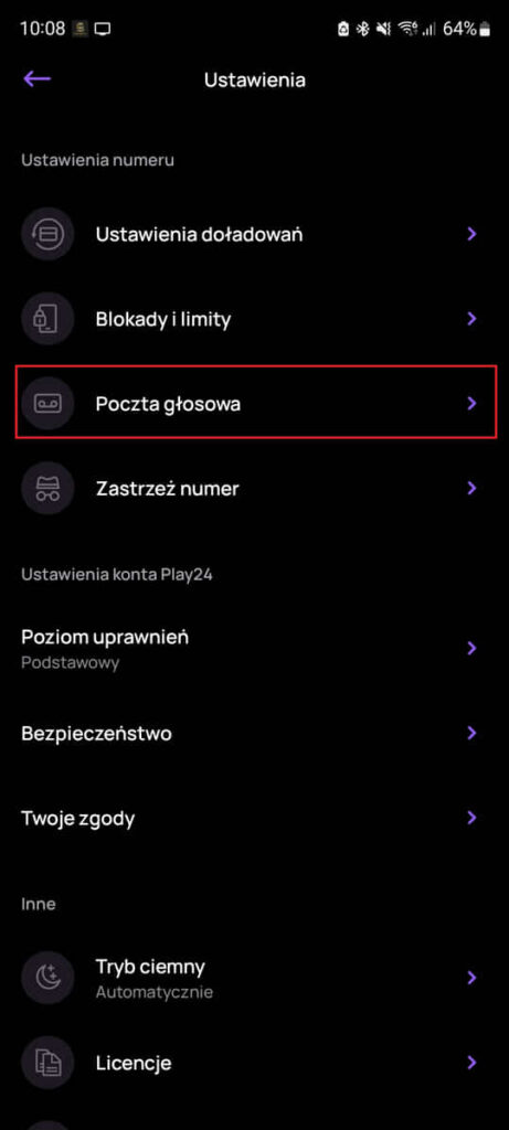 Jak ustawić pocztę głosową w Play