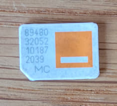 numer karty SIM w Orange