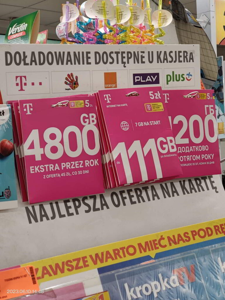 Startery sieci T-Mobile