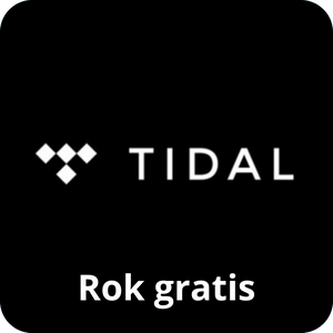TIdal na rok gratis