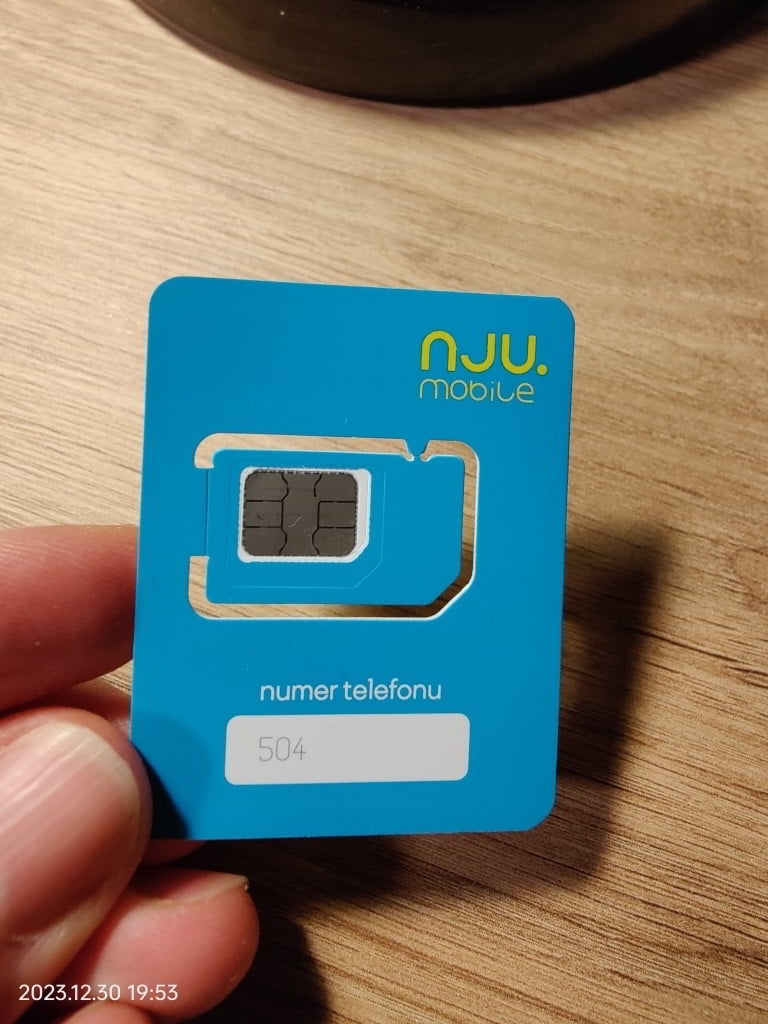 Karta SIM nju mobile